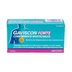 GAVISCON FORTE COMPRIMIDOS MASTICABLES (24 comprimidos)