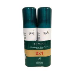 KEOPS Desodorante SPRAY FRESCO Piel Normal  (30ml x 2 UNIDADES)