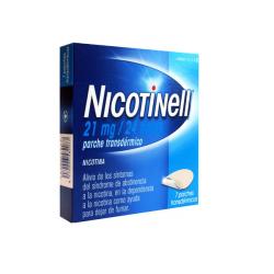 NICOTINELL 21MG/24 HORAS PARCHE TRANSDERMICO (7 parches)