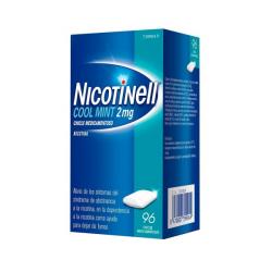 NICOTINELL COOL MINT 2mg CHICLE MEDICAMENTOSO (96 chicles)