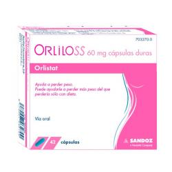 ORLILOSS 60mg CAPSULAS DURAS