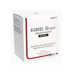 REGAXIDIL 50mg/ml SOLUCION CUTANEA (3 frascos de 60ml)