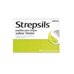 STREPSILS PASTILLAS SABOR LIMÓN (24 pastillas)