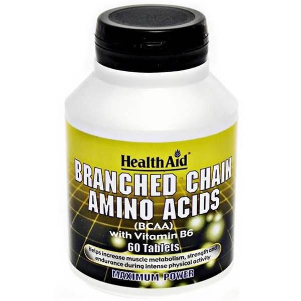 HEALTH AID BCAAAminoácidos Ramificados + Vit.B6 » Farmacia