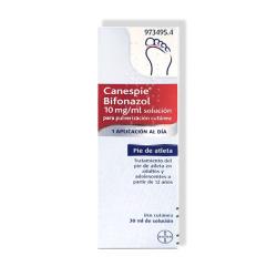 CANESPIE BIFONAZOL 10 mg/ml SOLUCION PARA PULVERIZACION CUTANEA (1 frasco de 30ml)