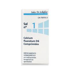Sal Schussler Nº1 Calcium Fluoratum (80comp) - La Sal de la Elasticidad