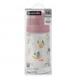 BIBERÓN PRINTS TETINA FISIOLÓGICA SILICONA SX PRO FLUJO MEDIO +3M (270ML)
