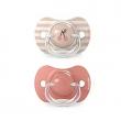 CHUPETE FISIOLÓGICO TETINA XS PRO SILICONA +18M (2UDS)