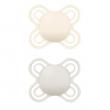 CHUPETE PERFECT START SILICONA SKIN SOFT 0-2M (2 UNIDADES)
