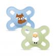 CHUPETE PERFECT START SILICONA SKIN SOFT 0-2M (2 UNIDADES)