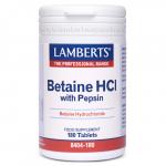 BETAINA HCL 324MG PEPSINA 5MG (180COMPRIMIDOS)