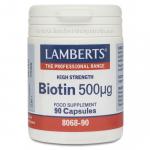 BIOTINA 500MG (90 CAPSULAS)