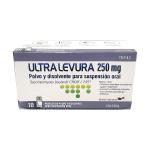 ULTRA LEVURA 250MG POLVO Y DISOLVENTE PARA DISOLUCION ORAL (10 FRASCOS)