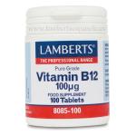 VITAMINA B12 100MG (100 VEG.COMPRIMIDOS)