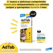 Miniatura - BAYER - VETERINARIA ADTAB 12MG ANTIPARASITARIO GATOS 0,5-2KG (1 COMP.MASTICABLE)