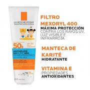 Miniatura - LA ROCHE POSAY ANTHELIOS UV-MUNE 400 DERMOPEDIATRICS LECHE PROTECTOR SOLAR SPF50+ PARA NIÑOS (250ml)