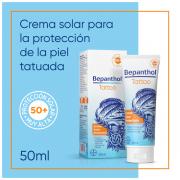 Miniatura - BAYER BEPANTHOL TATTOO Crema solar SPF50 (50ml)