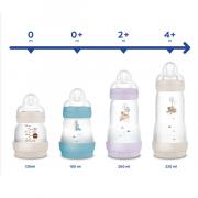 Miniatura - MAM BABY BIBERÓN EASY START COLOURS OF NATURE SILICONA AZUL (320ML)