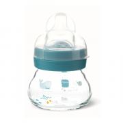Miniatura - MAM BABY BIBERÓN FEEL GOOD CRISTAL TETINA PLANA +0M FOREST (90ML)