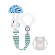 Miniatura - MAM BABY BROCHE CHUPETE Y CUBRETETINA AZUL CLIP IT & COVER (1 UNIDAD)