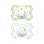 Miniatura - MAM BABY CHUPETE Air silicona 0+MESES VERDE (2UDS)