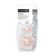 Miniatura - SUAVINEX CHUPETE NIGHT&DAY SILICONA 0-6M (2 UNIDADES)