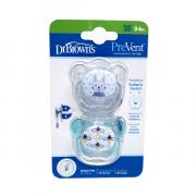 Miniatura - DR. BROWN´S CHUPETE PREVENT ORTHODONTIC 0-6M (2 UNIDADES)