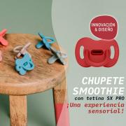 Miniatura - SUAVINEX CHUPETE SMOOTHIE BUTTERFLY TETINA SILICONA SX PRO COLOR ESSENCE 0-6M (1 UNIDAD)