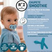 Miniatura - SUAVINEX CHUPETE SMOOTHIE TODOSILICONA TETINA FISIOLÓGICA SX PRO 6-18M (1 UNIDAD)