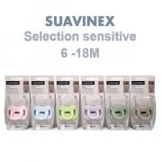 Miniatura - SUAVINEX CHUPETE SMOOTHIE (TODOSILICONA) TETINA FISIOLÓGICA SX PROTM 6-18M (1 UNIDAD)