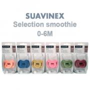 Miniatura - SUAVINEX CHUPETE SMOOTHIE (TODOSILICONA) TETINA FISIOLÓGICA SX PROTM O-6M (1 UNIDAD)