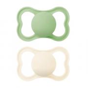 Miniatura - MAM BABY CHUPETE SUPREME CON TETINA DE SILICONA +16M NEUTRO-VERDE (2 UNIDADES)