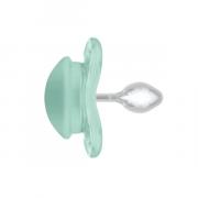 Miniatura - MAM BABY CHUPETE SUPREME CON TETINA DE SILICONA 2-6M COLOR NEUTRO BRILLANTE  (2 UNIDADES)