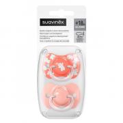 Miniatura - SUAVINEX CHUPETE TETINA SX PRO ANATÓMICO SILICONA +18M (2 UNIDADES)