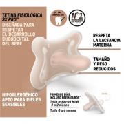 Miniatura - SUAVINEX CHUPETE ZERO-ZERO SX PRO FISIOLOGICO SILICONA  (-2 - 2M)	
