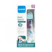 Miniatura - MAM BABY FEEL GOOD BIBERÓN CRISTAL TETINA PLANA +2M OSO (260ML)