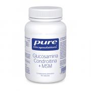 Miniatura - PURE ENCAPSULATIONS Glucosamina, Condroitina y MSM (60 cápsulas)