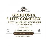 Miniatura - SOLGAR GRIFONIA 5-HTP COMPLEX (30 CÁP.VEGETALES)
