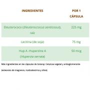 Miniatura - SOLARAY HUPERZINE A CON 225MG DE ELEUTHERO (60 VEGCAPS)