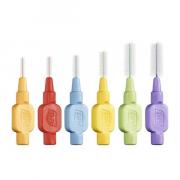 Miniatura - TEPE INTERDENTAL CEPILLO RECTO ROJO (6 UNIDADES)