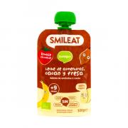 Miniatura - SMILEAT POUCH LECHE ALMENDRAS CACAO Y FRESA +9M  (100G)