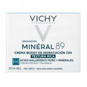 Miniatura - VICHY Mineral 89 CREMA HIDRATANTE 72H RICA (50ml)