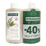 Miniatura - KLORANE PACK DUPLO CHAMPÚ AVENA (2 UNIDADES X 400ML)