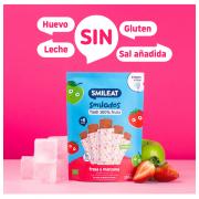 Miniatura - SMILEAT SMILADOS FLASH 100% FRUTA FRESA Y MANZANA (5UDS)
