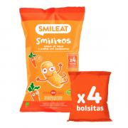 Miniatura - SMILEAT SMILITOS SNACK AVENA ZANAHORIA MULTIPACK