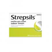 Miniatura - RECKITT BENCKINSER STREPSILS PASTILLAS SABOR LIMÓN (24 pastillas)