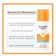 Miniatura - EUCERIN SUN OIL CONTROL SPF50+ TINTED CLARO (50ML)