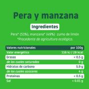 Miniatura - SMILEAT TARRITO PERA Y MANZANA ECO (130G)