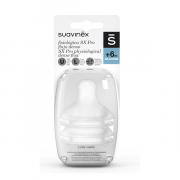 Miniatura - SUAVINEX TETINA SX PRO SILICONA FISIOLOGICA FLUJO L +6M (2 UNIDADES)