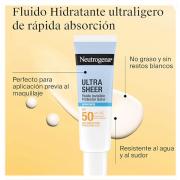 Miniatura - NEUTROGENA ULTRA SHEER FLUIDO HIDRATANTE SPF 50 (50ML)